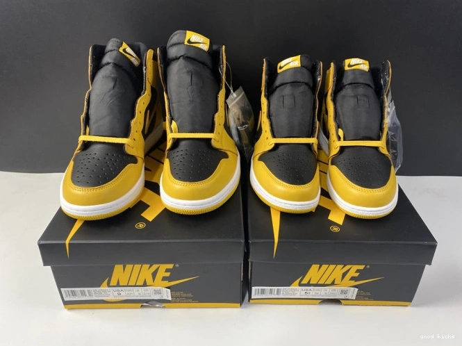Rep 555088-701 Retro Pollen Jordan Air 1 High OG 0817